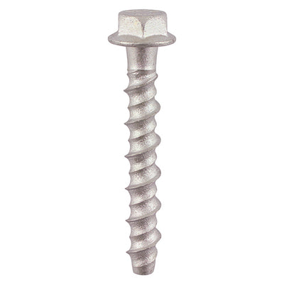 TIMco Multi-Fix Bolts Hex Flange Head Exterior Silver - 6.0 x 50 - 64 Pieces