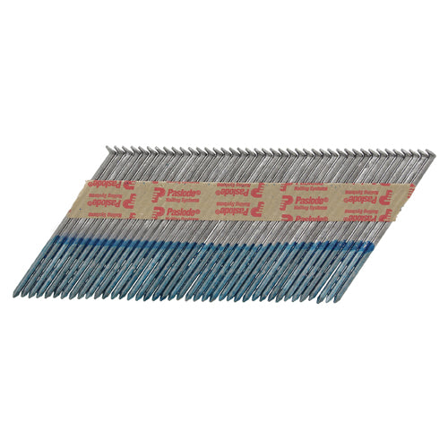 Paslode IM350+ Nails & Fuel Cells Trade Pack Plain Shank Hot Dipped Galvanised - 3.1 x 90/2CFC - Pack Quantity - 2200