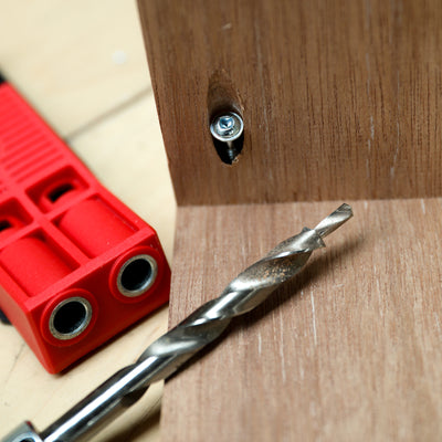 Pocket Hole Jig Ultimate Starter Kit - Jig with Box of 650 Screws - Like Kreg