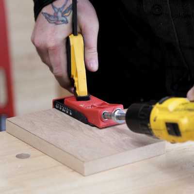 Twin Pocket Hole Jig Kit with Driver and Drill Bit -  ETPHJBPHEX