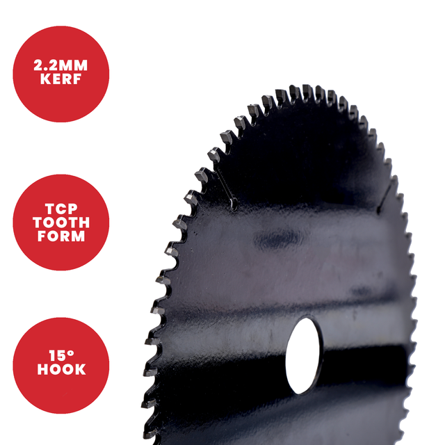 Titman Edge TCT Thin Kerf Fine Finish Circular Saw Blade 165mm x 20mm x 48 Tooth - TB1654820TCP