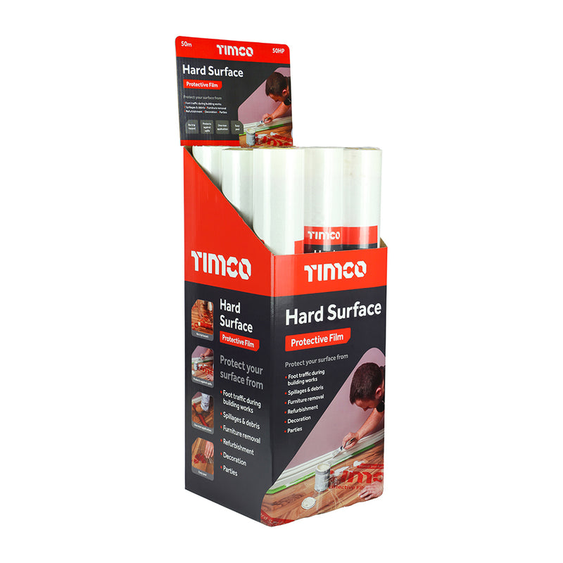 Film protecteur TIMCO pour surfaces dures - 50 m x 0,6 m