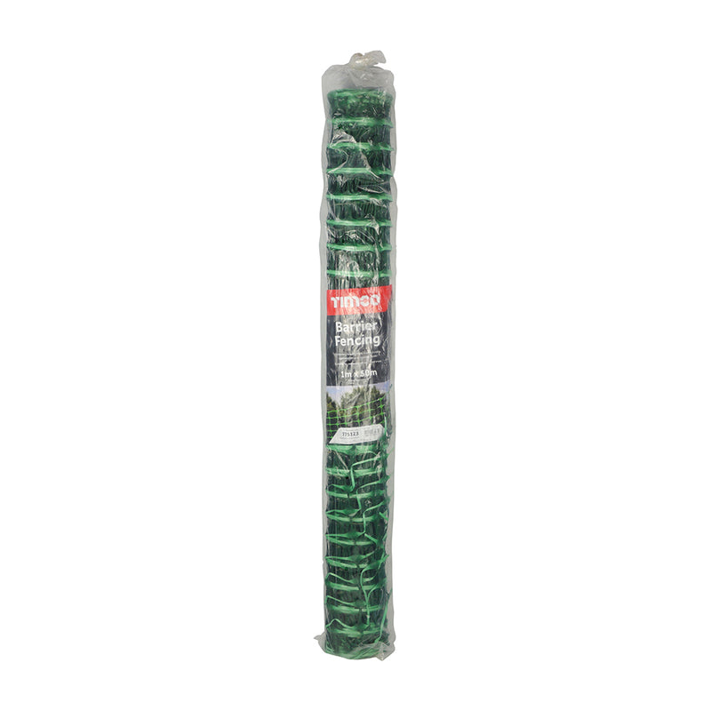 TIMCO Barrier Fencing Green - 1m x 50m