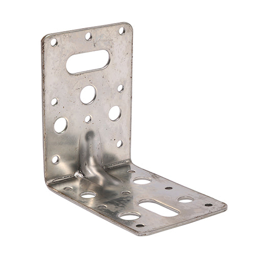 Angle Brackets A2 Stainless Steel - 60 x 40 - TIMCO 6040ABS - 10 Pieces