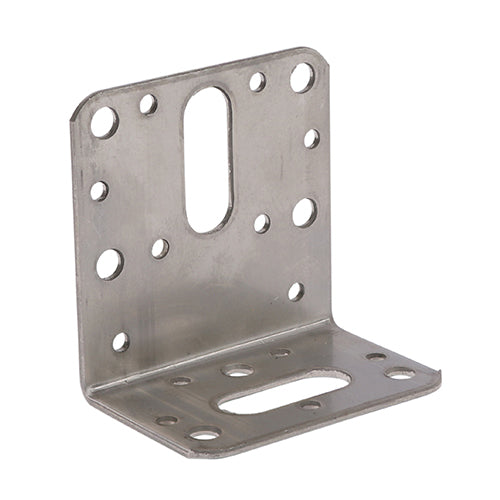 Angle Brackets A2 Stainless Steel - 90 x 90 - TIMCO 9090ABS - 10 Pieces