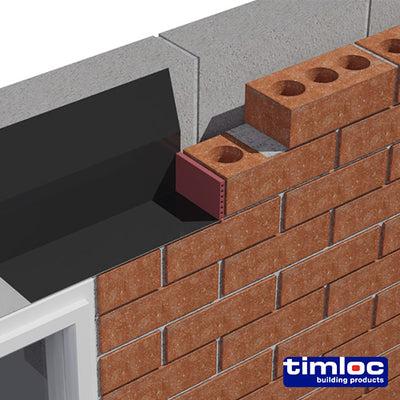 Timloc Cavity Wall Weep Extension Clear -  50.0mm
