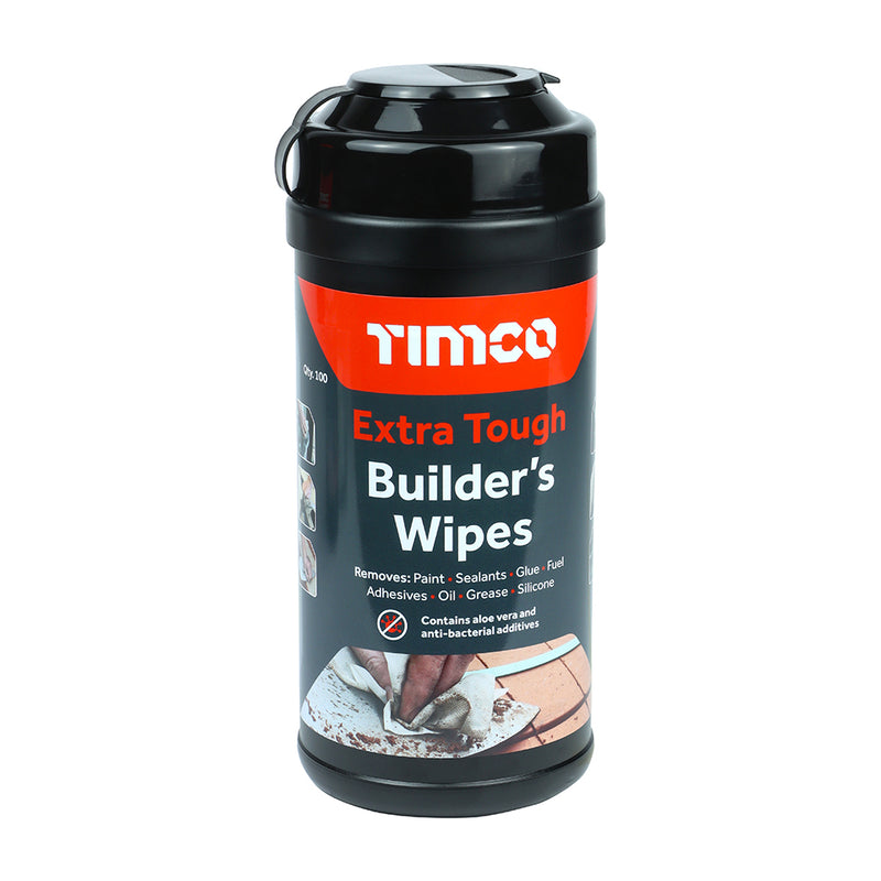 TIMCO Extra Tough Builders Wipes - 100 Wipes