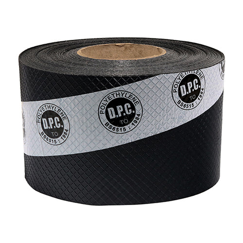TIMCO Damp Proof Course Black - 112mm x 30m