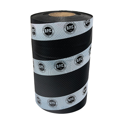 TIMCO Damp Proof Course Black - 300mm x 30m