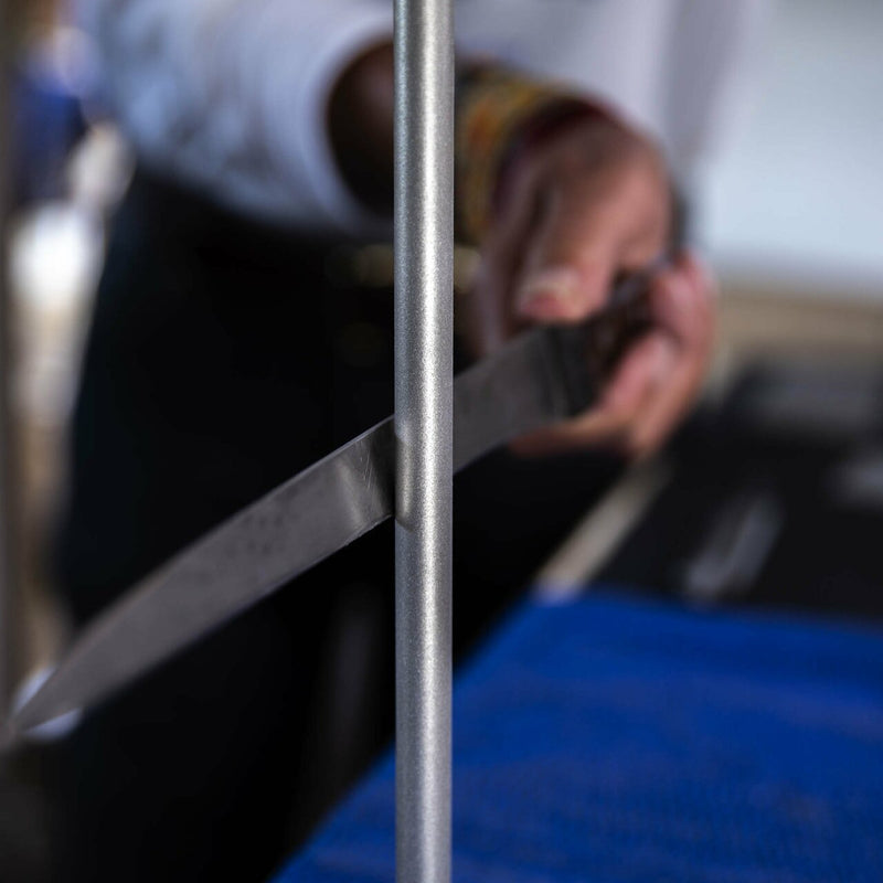 Diamond Knife Sharpening Steel - 12" (30.8cm) 600 Grit - EDS12