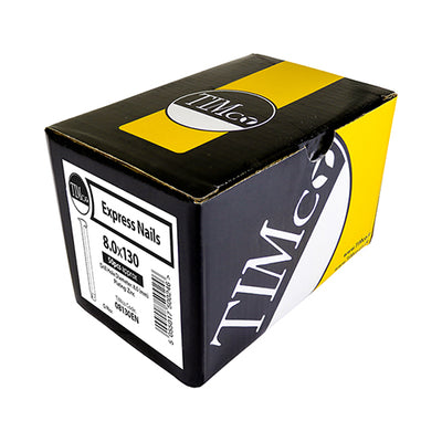 TIMco Express Nails Silver - 8.0 x 110 - 50 Pieces