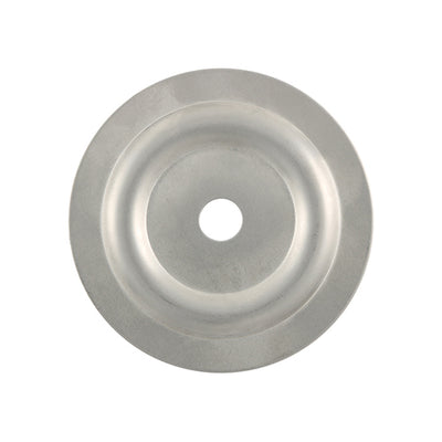 TIMco Large Metal Insulation Discs Silver - 70mm