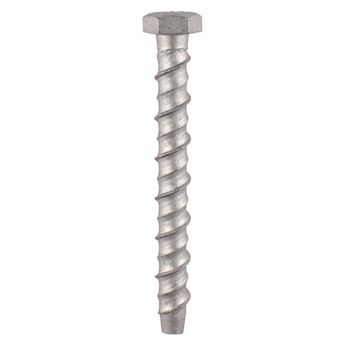 TIMco Multi-Fix Bolts Hex Head Exterior Silver - 10.0 x 60 - 50 Pieces