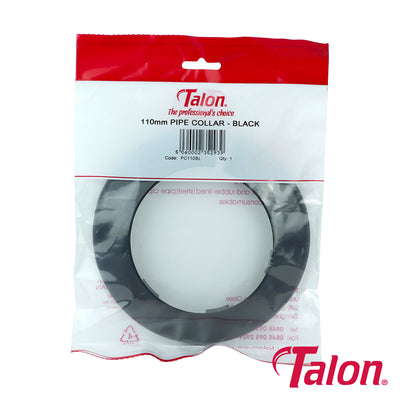 Talon Pipe Collar Black - 110mm