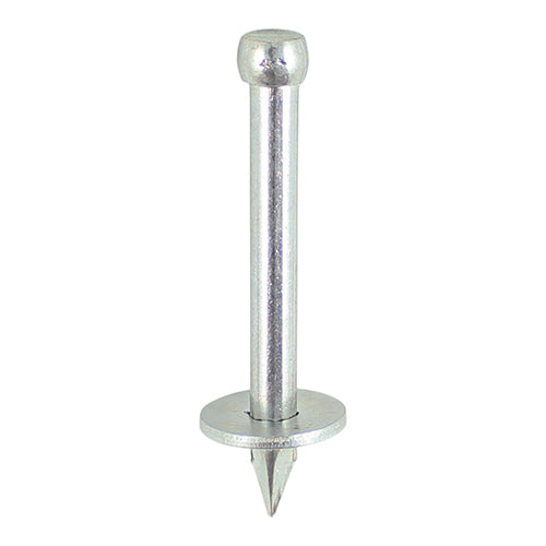 TIMCO Masonry Nails Washered Zinc - 30 x 3.70 - Pack Quantity - 100