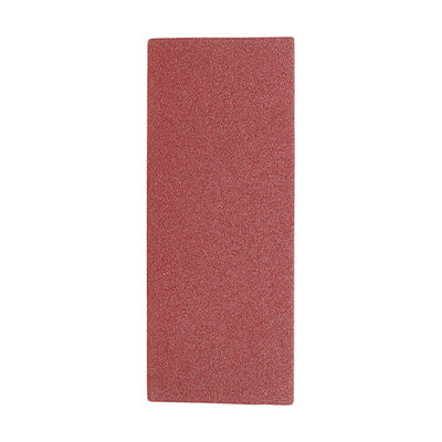TIMco 1/3 Sanding Sheets Mixed Red Unpunched - 93 x 230mm (80/120/180) - 5 Pieces