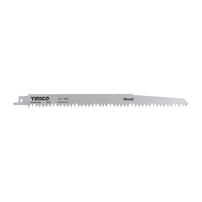 TIMco Reciprocating Saw Blades Wood Cutting High Carbon Steel - S1531L - 5 Pieces