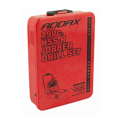 TIMco Roll Forged Jobber Drills Set HSS - 19 pieces - 1 Case
