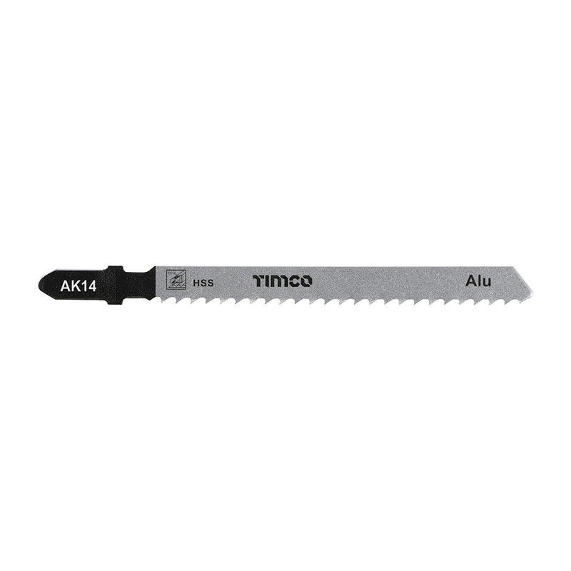 TIMco Jigsaw Blades Metal Cutting HSS Blades - T127D - 5 Pieces