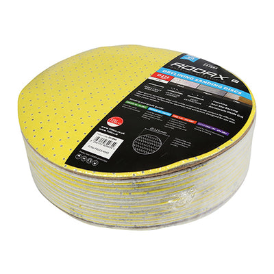 TIMco Drylining Sanding Discs 80 Grit Yellow - 225mm - 25 Pieces