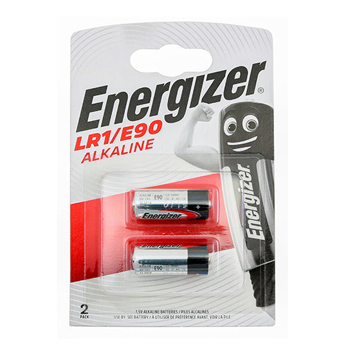 Energizer Alkaline LR1/E90 Battery - LR1/E90 - 2 Pieces