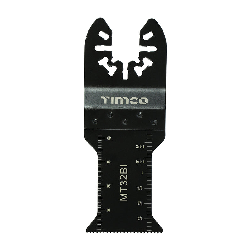 TIMco Multi-Tool Fine Cut Blade For Wood/Metal Bi-Metal - 32mm - 1 Piece