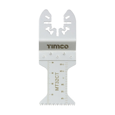 TIMco Multi-Tool Coarse Cut Blade For Wood Carbon Steel - 32mm - 1 Piece