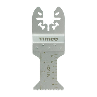 TIMco Multi-Tool Fine Cut Blade For Wood Carbon Steel - 32mm - 1 Piece