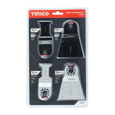 TIMco Multi-Tool Sets 4 Piece Set - Mixed - 1 Piece