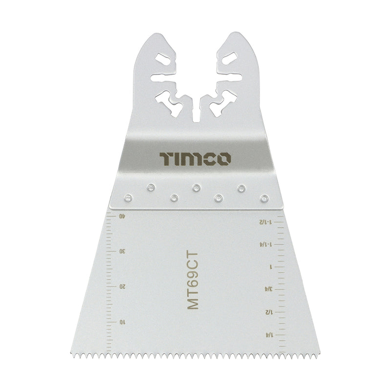 TIMco Multi-Tool Coarse Cut Blade For Wood Carbon Steel - 69mm - 1 Piece
