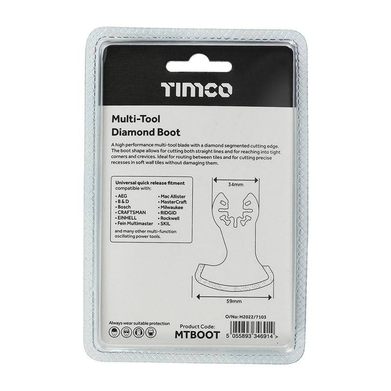 TIMco Multi-Tool Boot Blade - 59mm - 1 Piece
