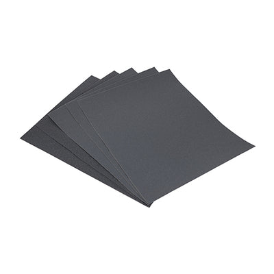 TIMco Wet & Dry Sanding Sheets Mixed Black - 230 x 280mm (180/320) - 5 Pieces