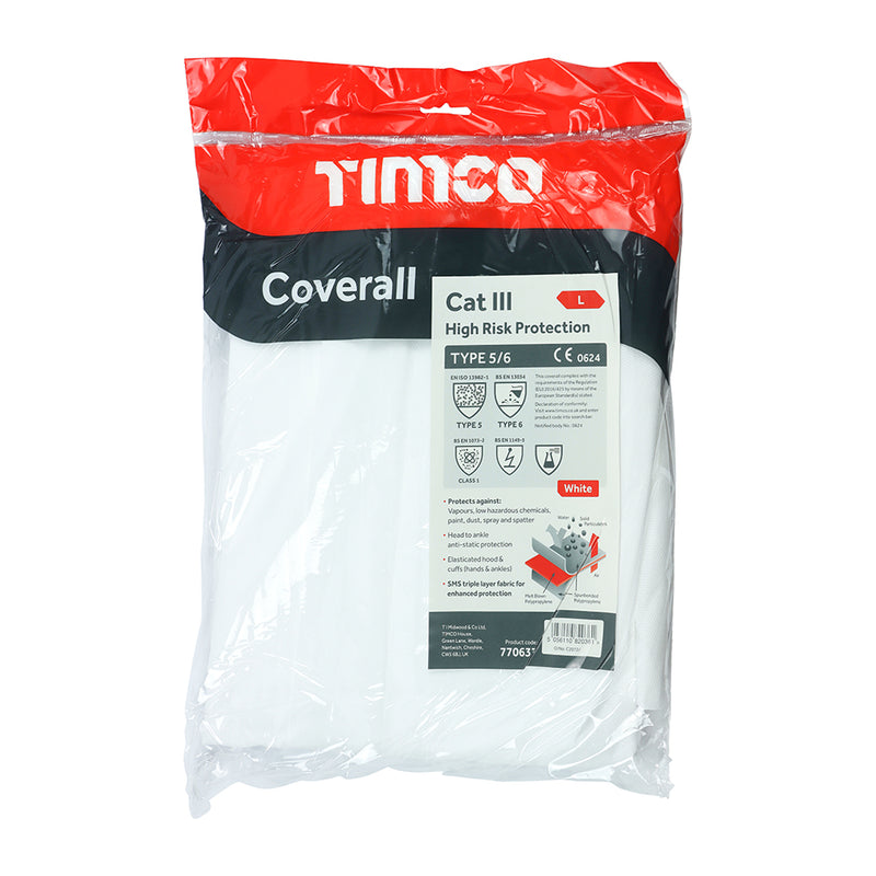 TIMCO Type 5/6 Coverall - Large