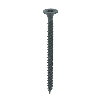 TIMco Drywall Fine Thread Bugle Head Black Screws - 3.5 x 55 - 500 Pieces