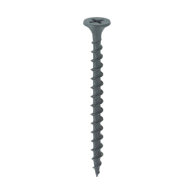 TIMco Drywall Coarse Thread Bugle Head Black Screws - 3.5 x 60 - 500 Pieces