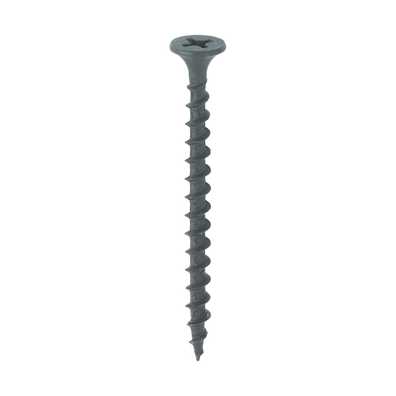 TIMco Drywall Coarse Thread Bugle Head Black Screws - 3.5 x 60 - 500 Pieces