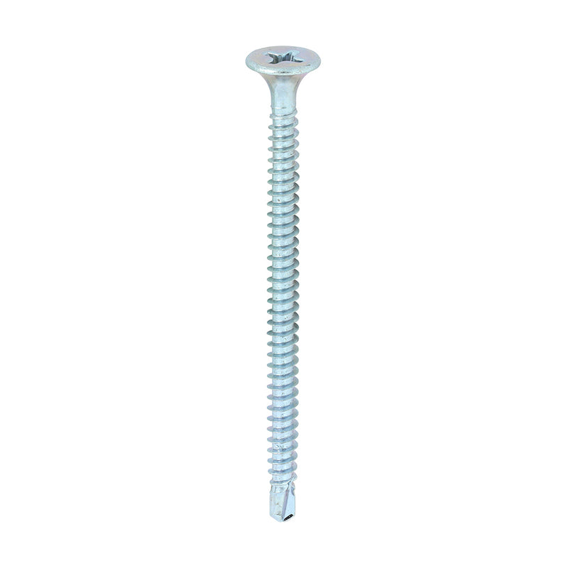 TIMco Drywall Self-Drilling Bugle Head Silver Screws - 3.5 x 55 - 500 Pieces