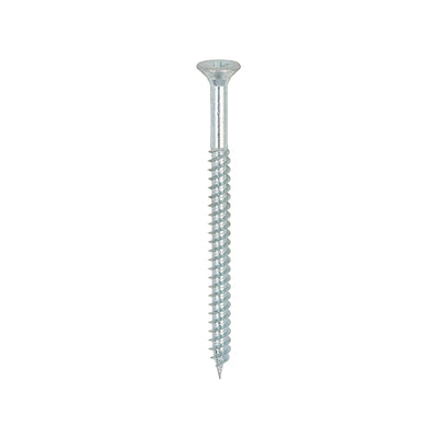 TIMco Twin-Threaded Countersunk Silver Woodscrews - 6 x 2 - 200 Pieces