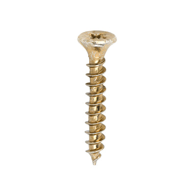 TIMco Velocity Premium Multi-Use Countersunk Gold Woodscrews - 3.5 x 50 - 200 Pieces