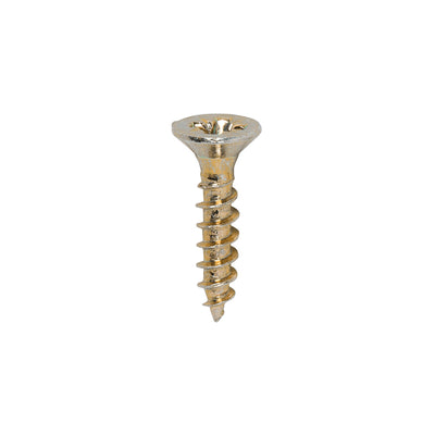 TIMco Classic Multi-Purpose Countersunk Gold Woodscrews - 3.5 x 16 - 200 Pieces