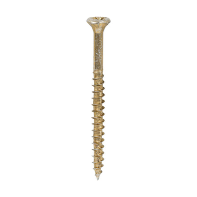 TIMco Velocity Premium Multi-Use Countersunk Gold Woodscrews - 3.5 x 45 - 200 Pieces