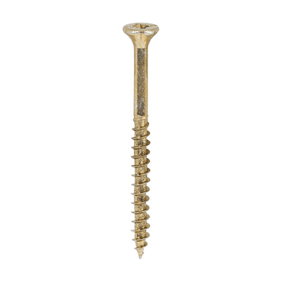 TIMco Velocity Premium Multi-Use Countersunk Gold Woodscrews - 4.0 x 50 - 800 Pieces