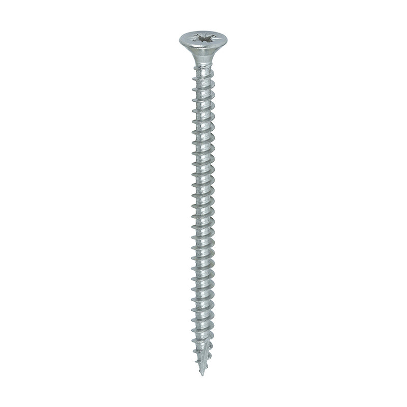 TIMco Classic Multi-Purpose Countersunk A4 Stainless Steel Woodcrews - 4.0 x 60 - 200 Pieces