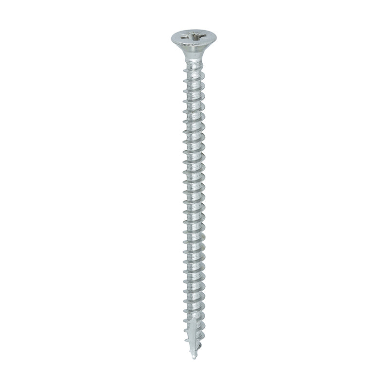 TIMco Classic Multi-Purpose Countersunk A2 Stainless Steel Woodcrews - 4.0 x 60 - 200 Pieces
