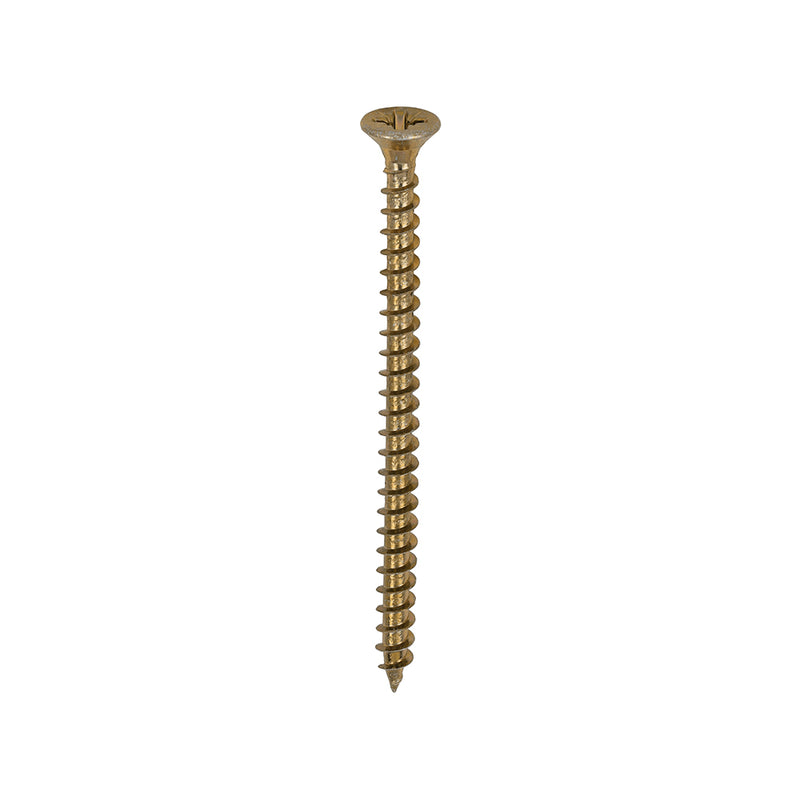 TIMco Solo Countersunk Gold Woodscrews - 4.0 x 60 - 200 Pieces