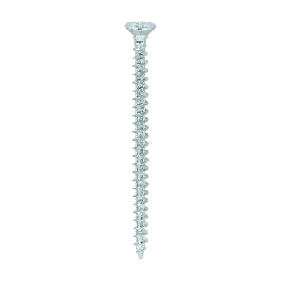 TIMco Solo Countersunk Silver Woodscrews - 4.0 x 60 - 200 Pieces