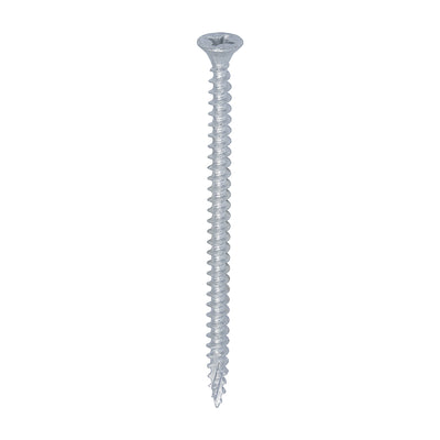 TIMco C2 Exterior Multi-Purpose Premium Countersunk Silver Woodscrews - 4.0 x 70 - 170 Pieces