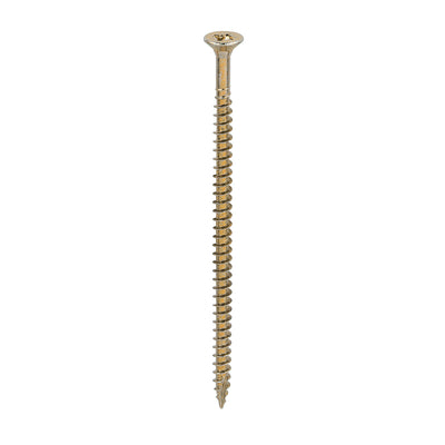 TIMco Classic Multi-Purpose Countersunk Gold Woodscrews - 4.0 x 80 - 200 Pieces