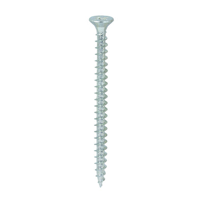 TIMco Solo Countersunk Silver Woodscrews - 4.5 x 60 - 200 Pieces