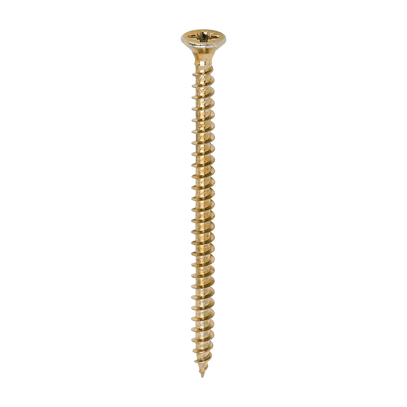 TIMco Solo Countersunk Gold Woodscrews - 4.5 x 70 - 200 Pieces